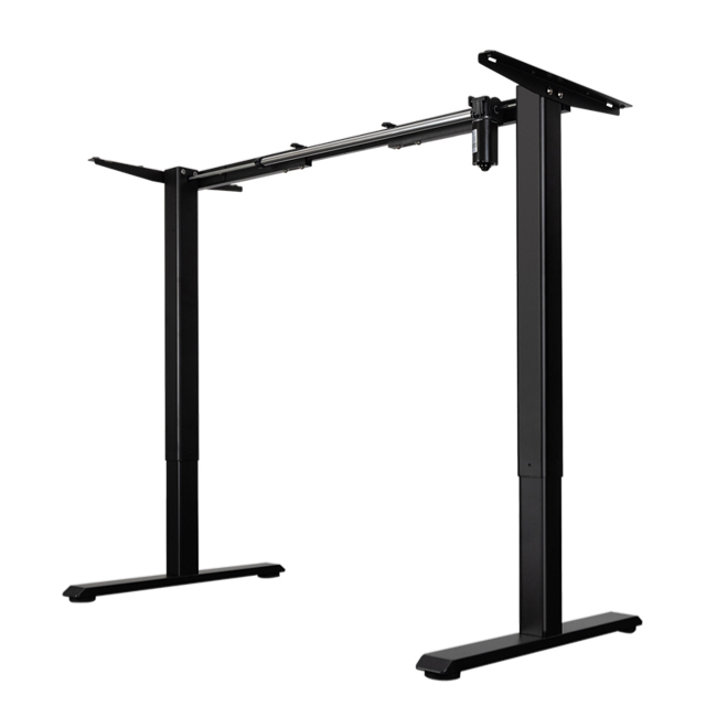 پایه میز کامپیوتر مدل تنظیم ارتفاع برقی کد SH222-SM38 توان حمل 70 کیلوگرم