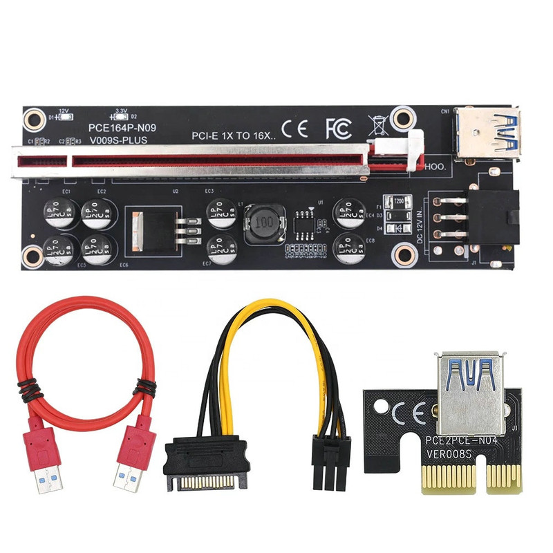 رایزر کارت گرافیک تبدیل PCI EXPRESS X1 به X16 مدل 010S PLUS